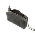 High Line Two Leather/Canvas Pouch